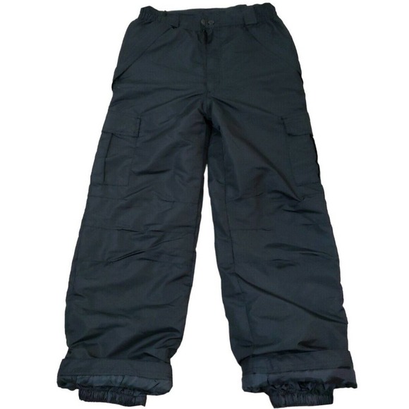 PULSE ~Boys Size XL (18)~ Black Insulated Snow/Snowboard Pants Cargo. - Picture 1 of 16